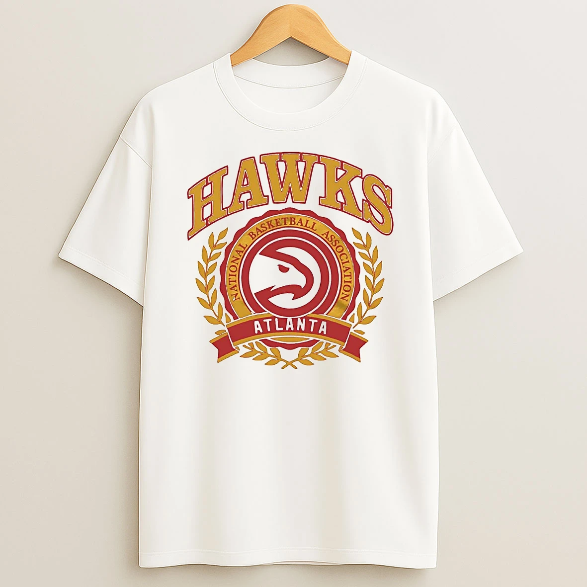 Atlanta Hawks Nba Crest T Shirt