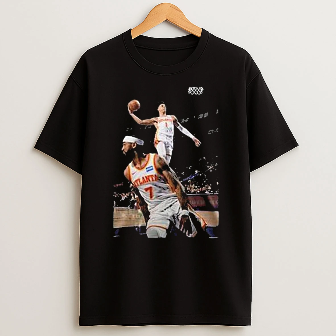 Atlanta Hawks Nickeil Alexander Walker Jalen Johnson 2025 Fly High T Shirt