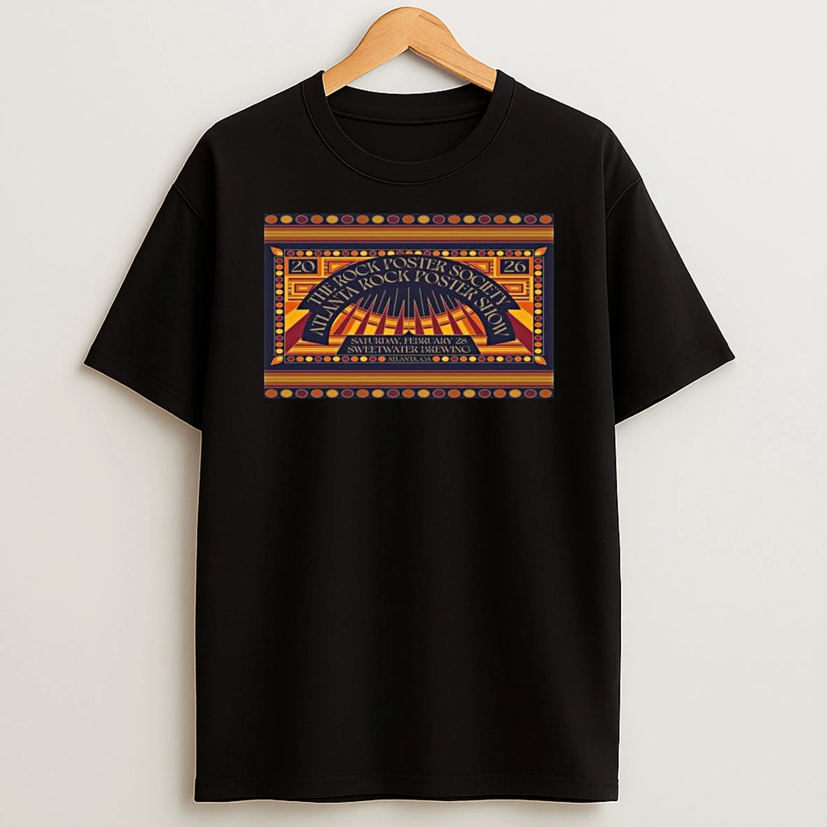 Atlanta Rock Show February 28th 2026 Tour T Shirt