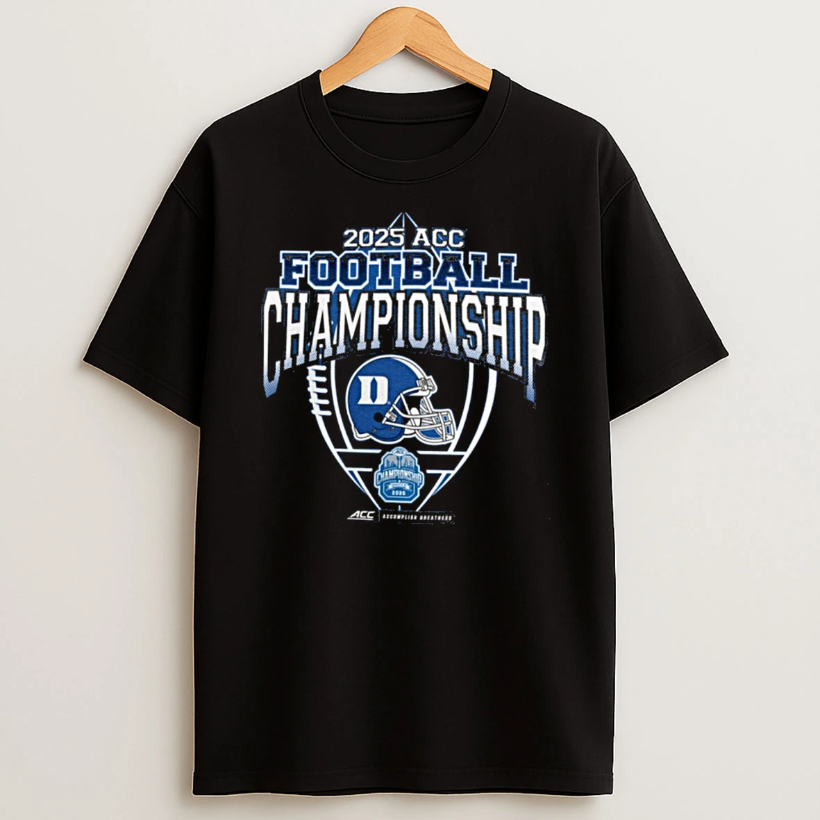 Atlantic Coast Conference Football Championship 2025 Duke Blue Devils T Shirt
