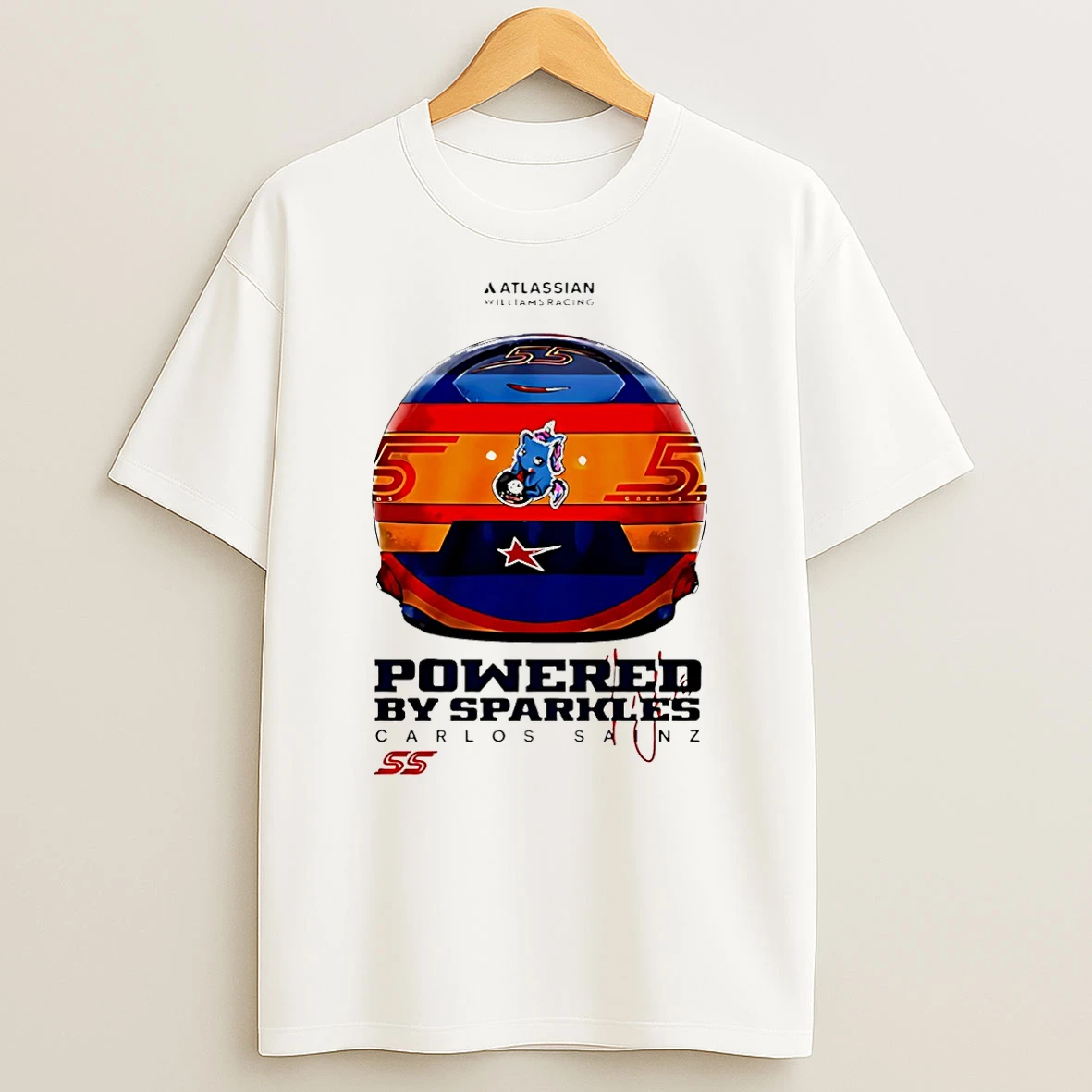 Atlassian Williams Racing Powered By Sparkles Signature T Shirt
