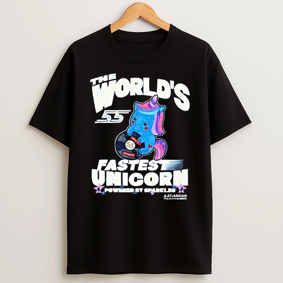 Atlassian Williams Racing The Worlds Fastest Unicorn T Shirt
