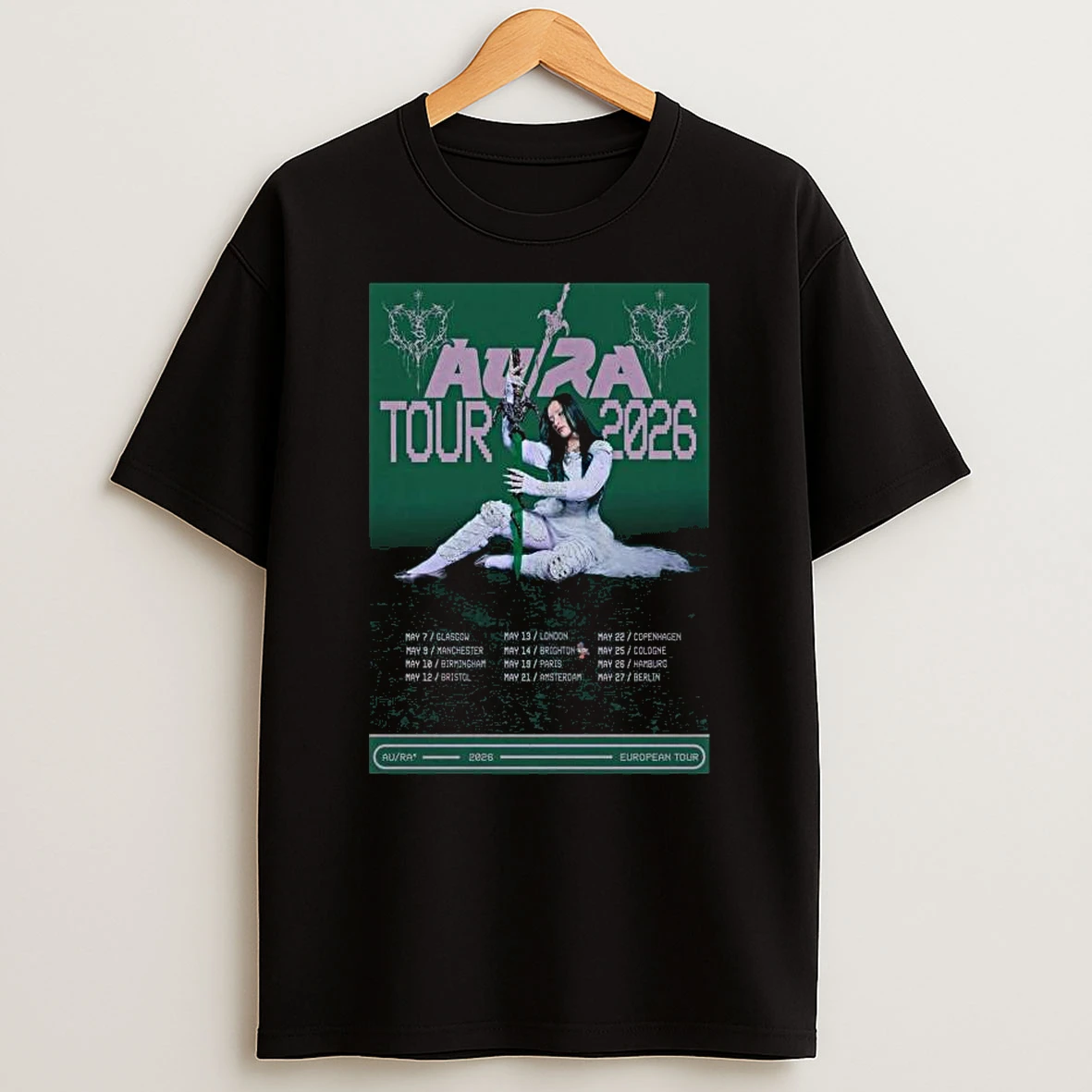Au Ra 2026 European Tour T Shirt