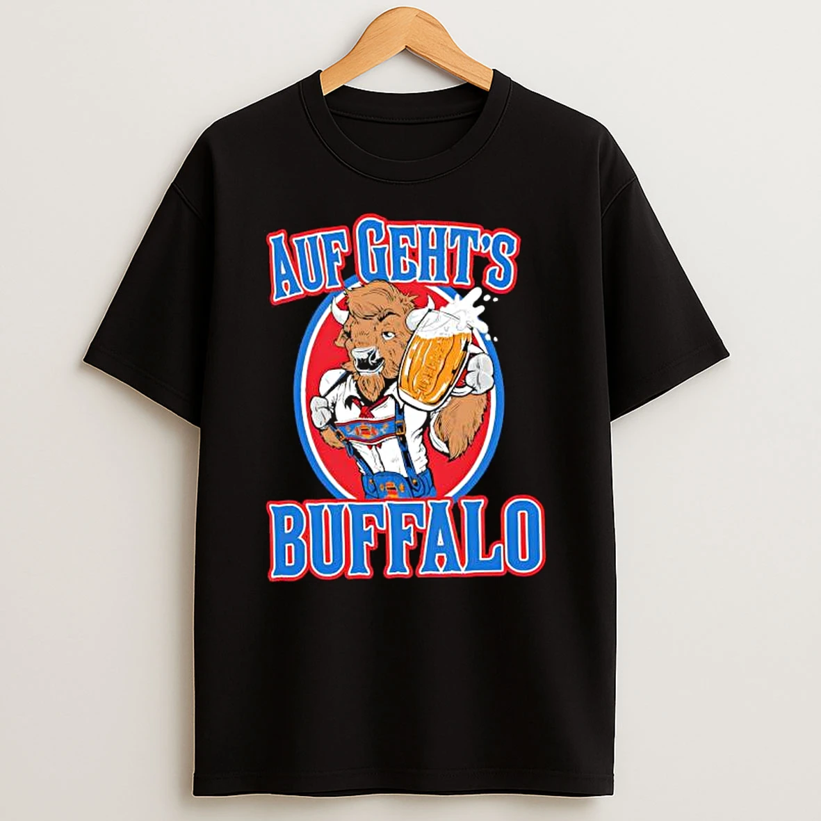 Auf Gehts Buffalo Bills And Beer T Shirt