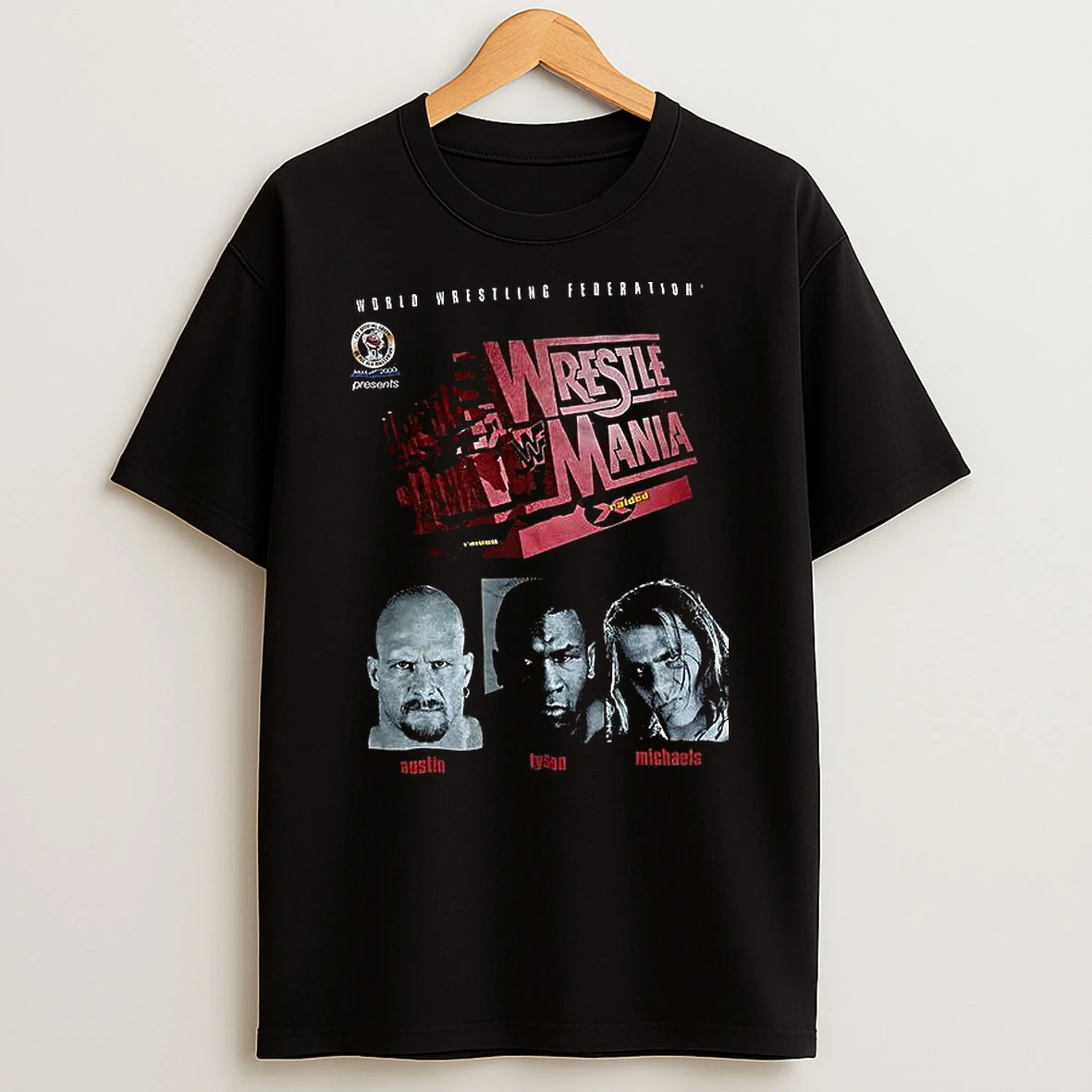 Austin Tyson And Michaels World Wrestling Federation T Shirt