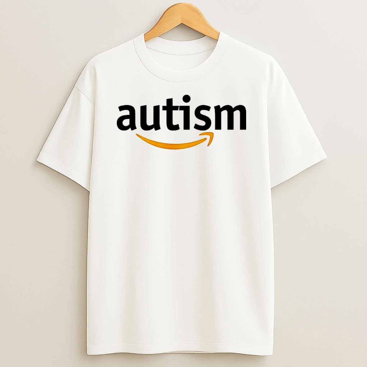 Autism X Amazon Parody Logo T Shirt