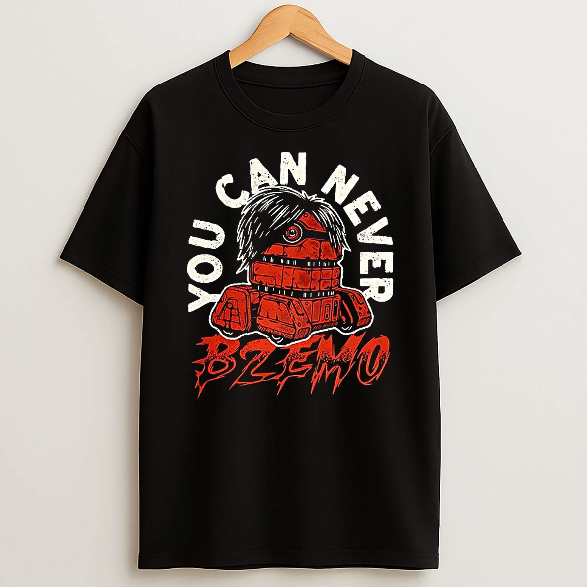 B2emo You Can Never Cartoon T Shirt