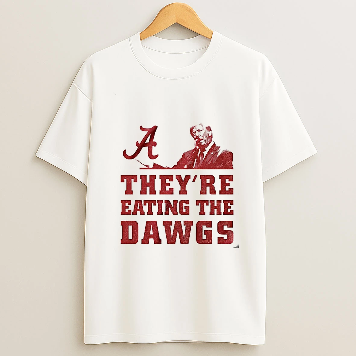 Bama Trump Theyre Eating The Dawgs Alabama Crimson Tide Football T Shirt