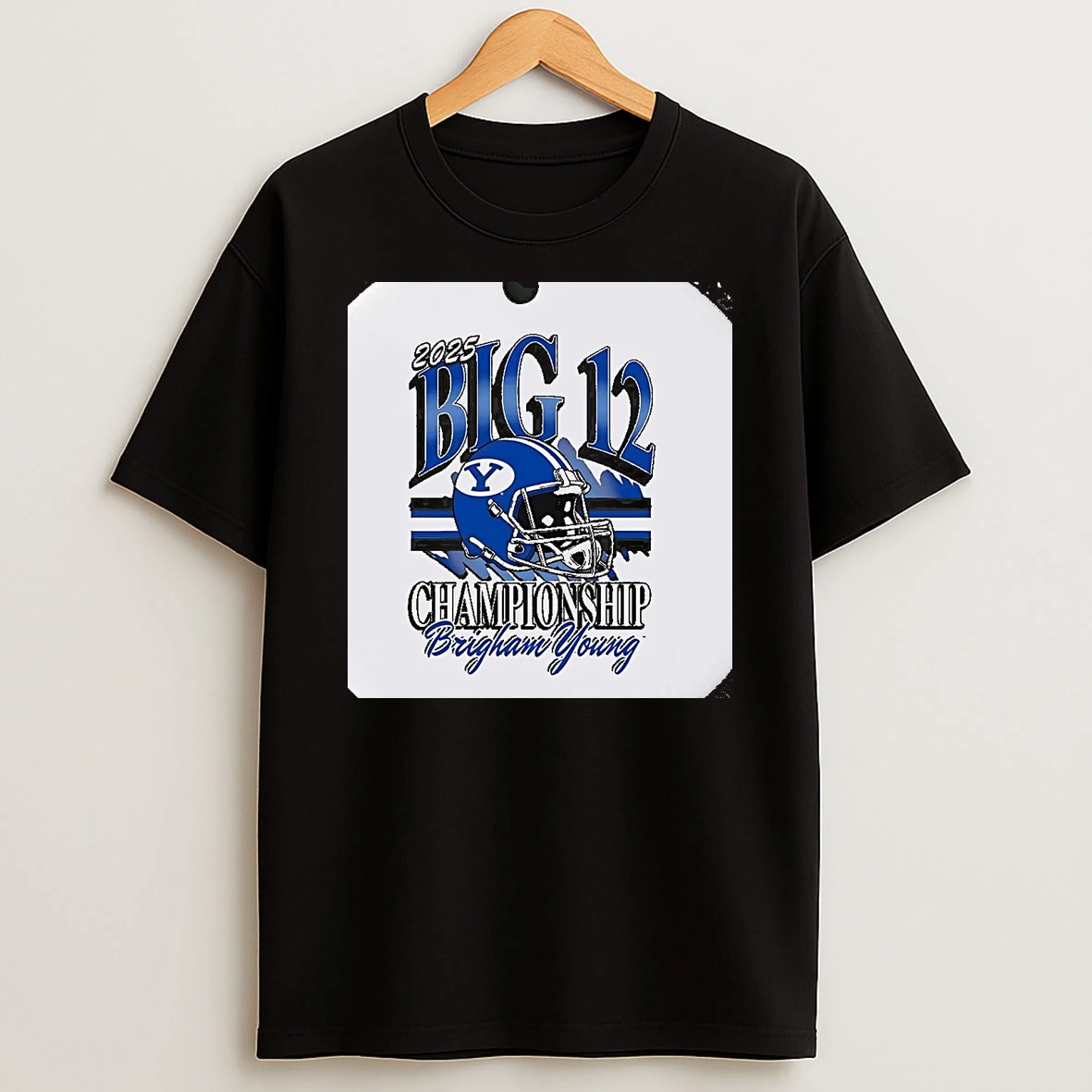 Byu Cougars 2025 Big 12 Championship Helmet Christmas Christmas T Shirt