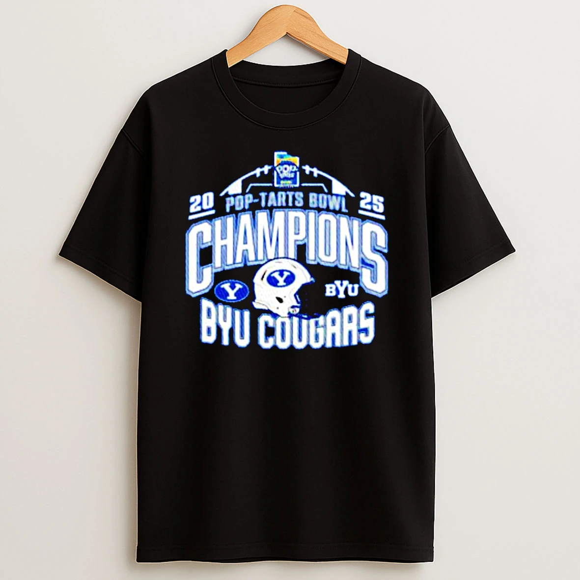 Byu Cougars 2025 Pop Tarts Bowl Champions Classic T Shirt