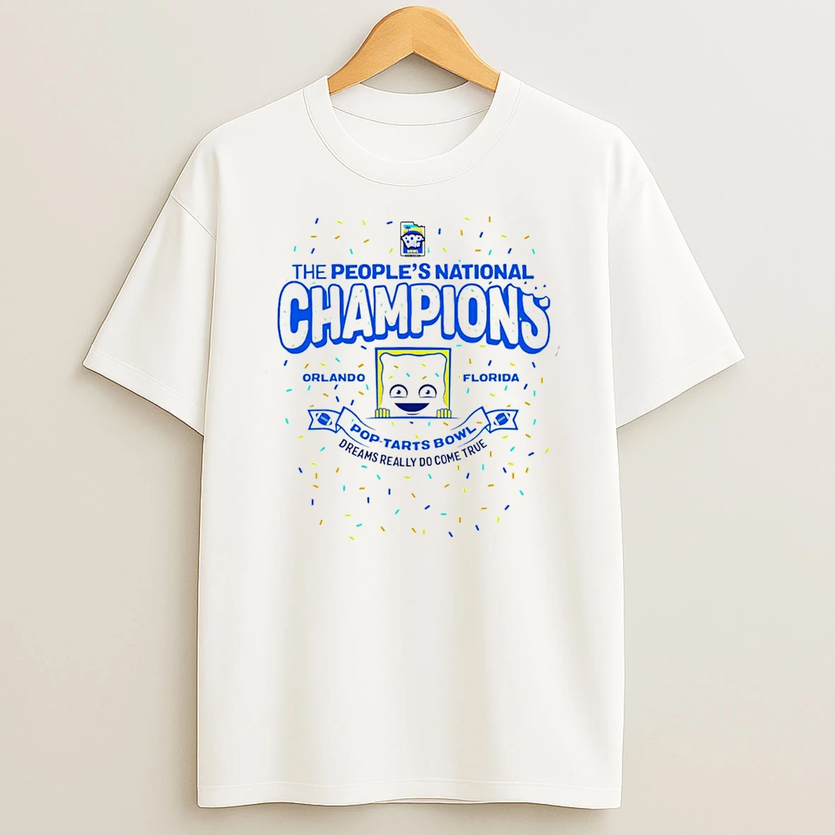 Byu Cougars 2025 Pop Tarts Bowl The Peoples National Champions T Shirt