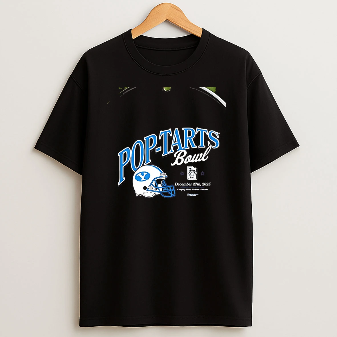 Byu Cougars 2025 Pop Tarts Bowl Helmet Chriast T Shirt