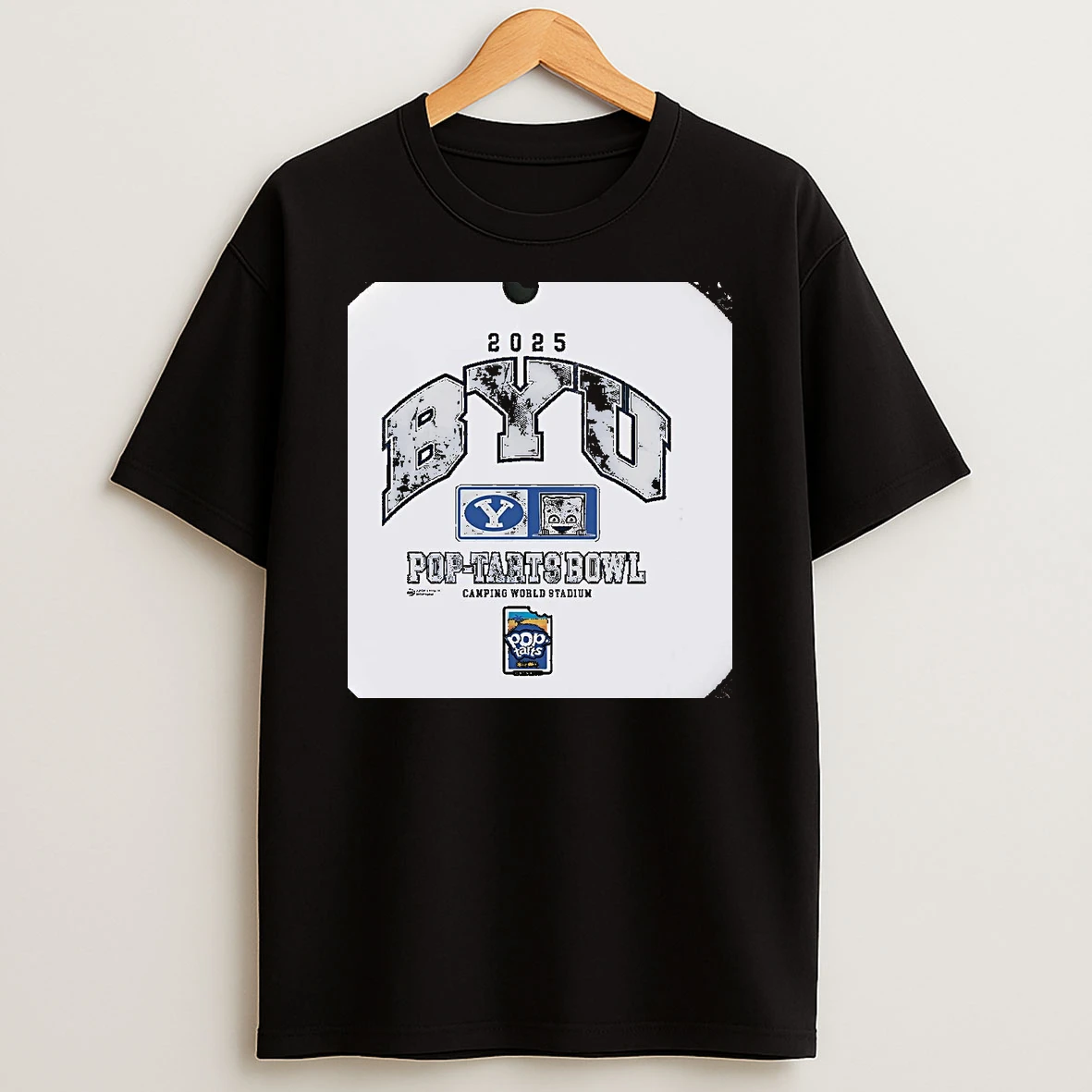 Byu Cougars 2025 Pop Tarts Bowl Stadium Christmas T Shirt