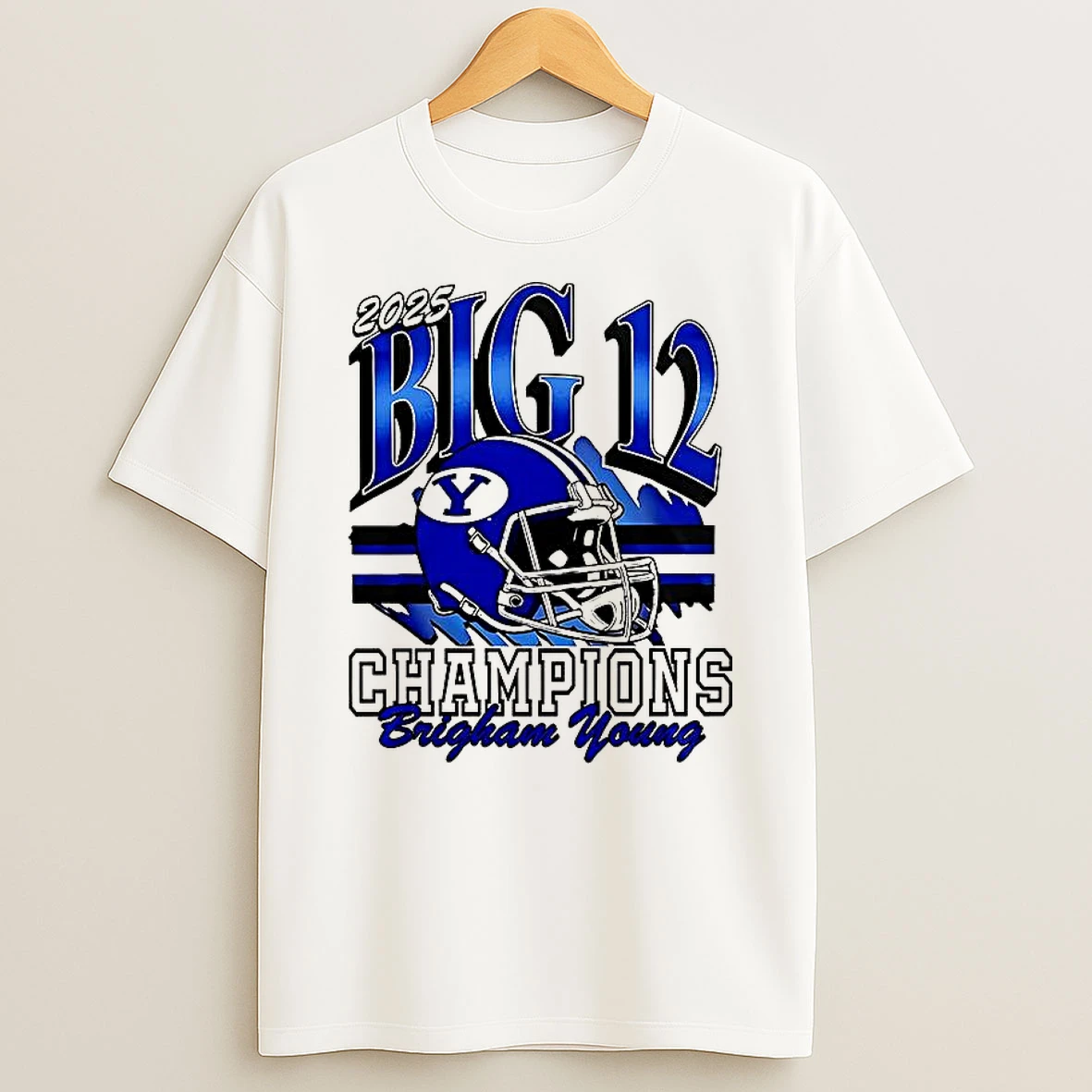 Byu Cougars Football 2025 Big 12 Conference Champs T Shirt