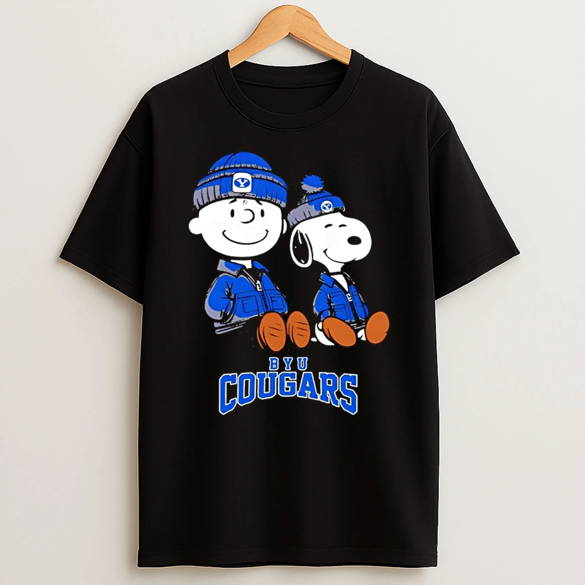 Byu Cougars X Snoopy And Charlie Brown T Shirt
