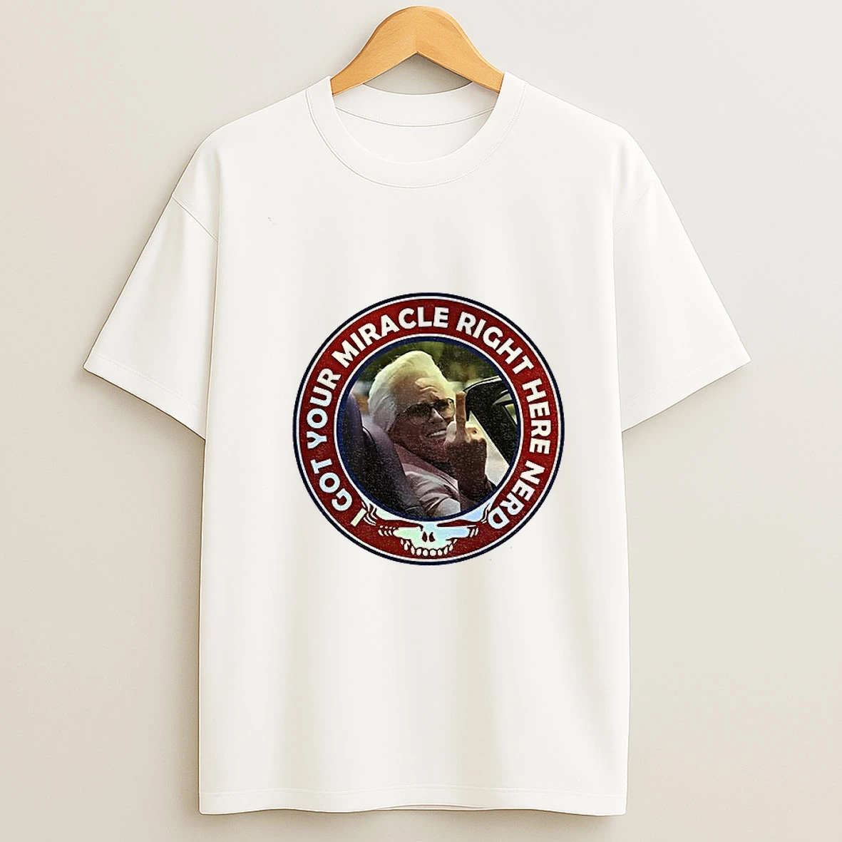 Baby Billy Grateful Dead I Got Your Miracle Right Here Nerd T Shirt