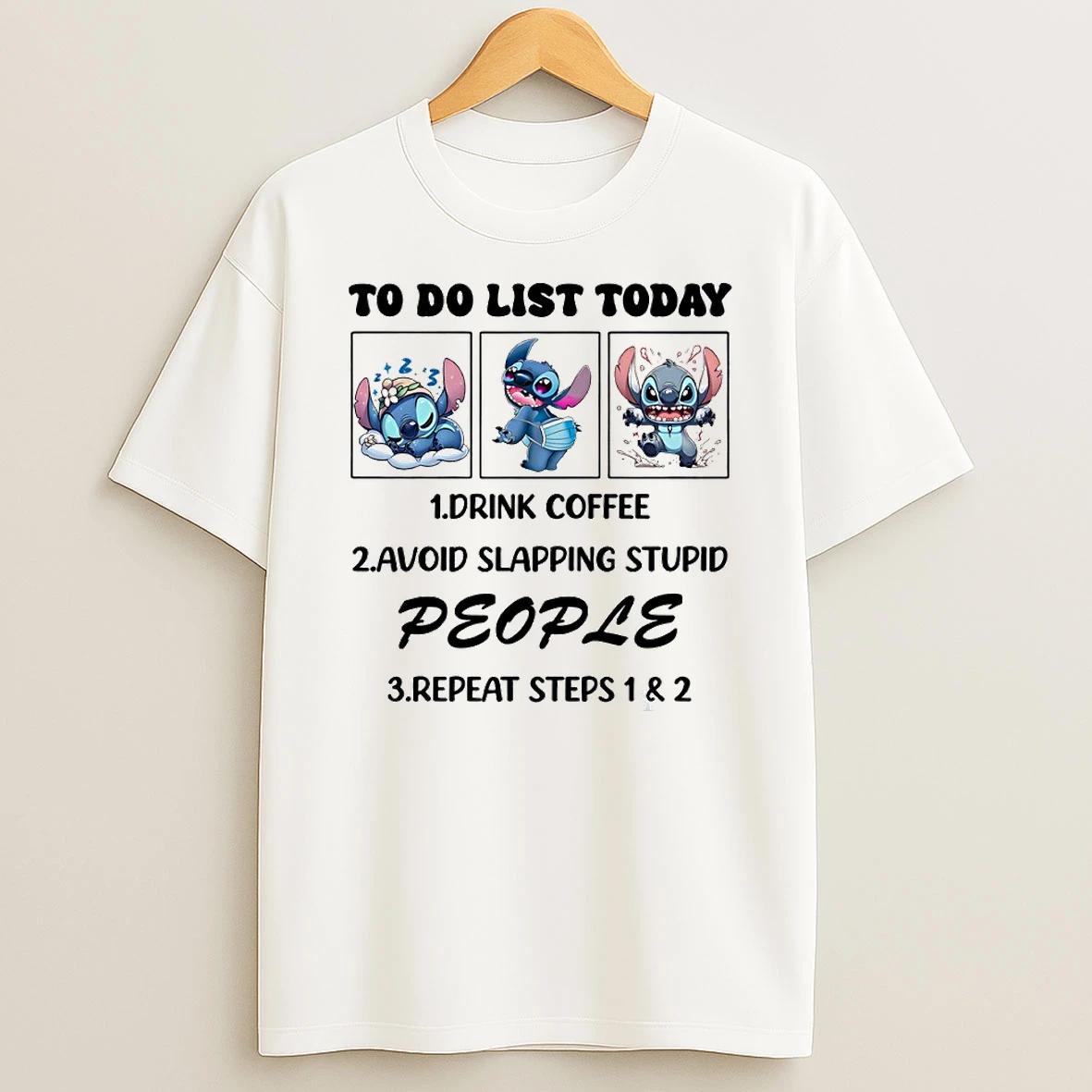 Baby Stitch To Do List Today Circle T Shirt