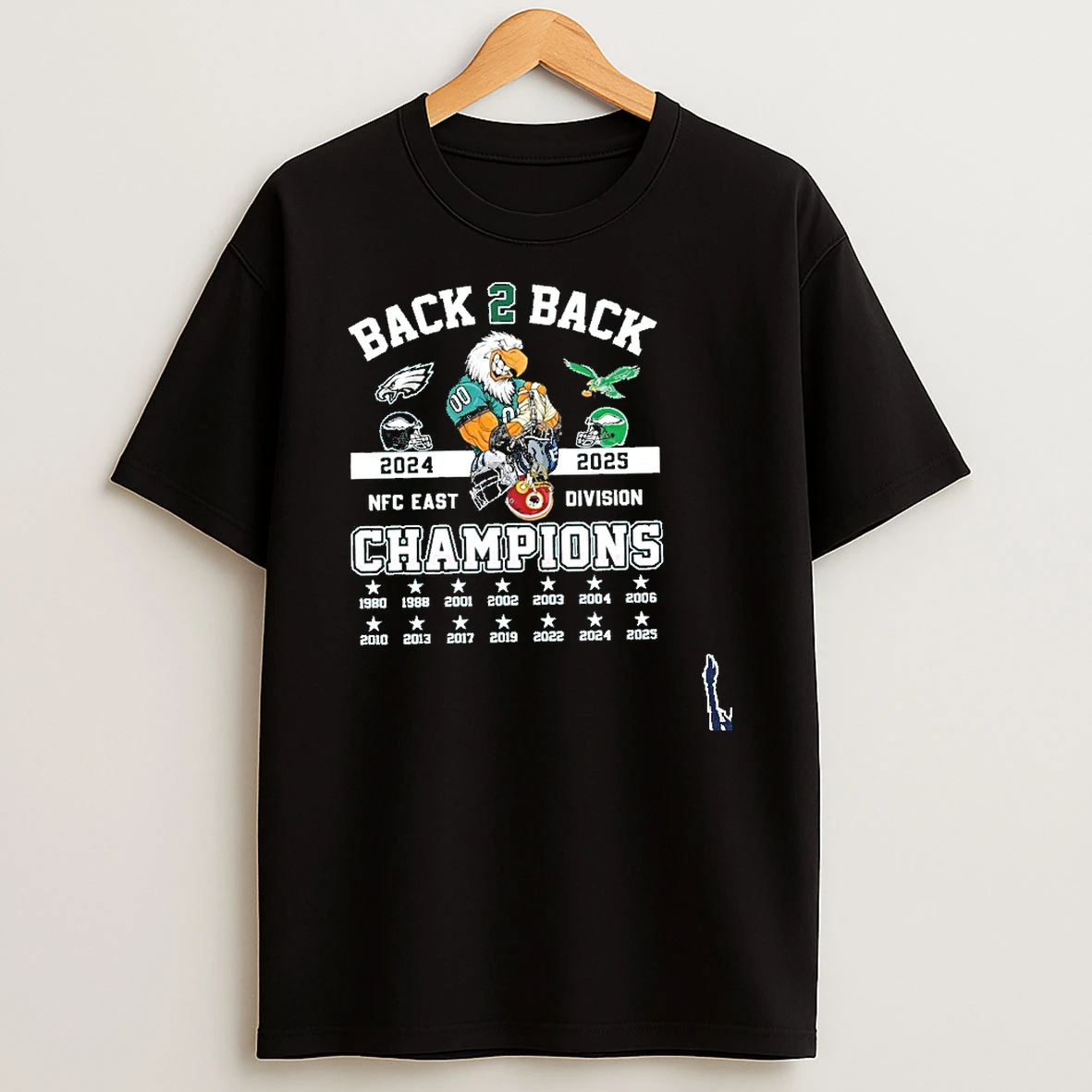 Back 2 Back Nfc East Division Champions T Shirt