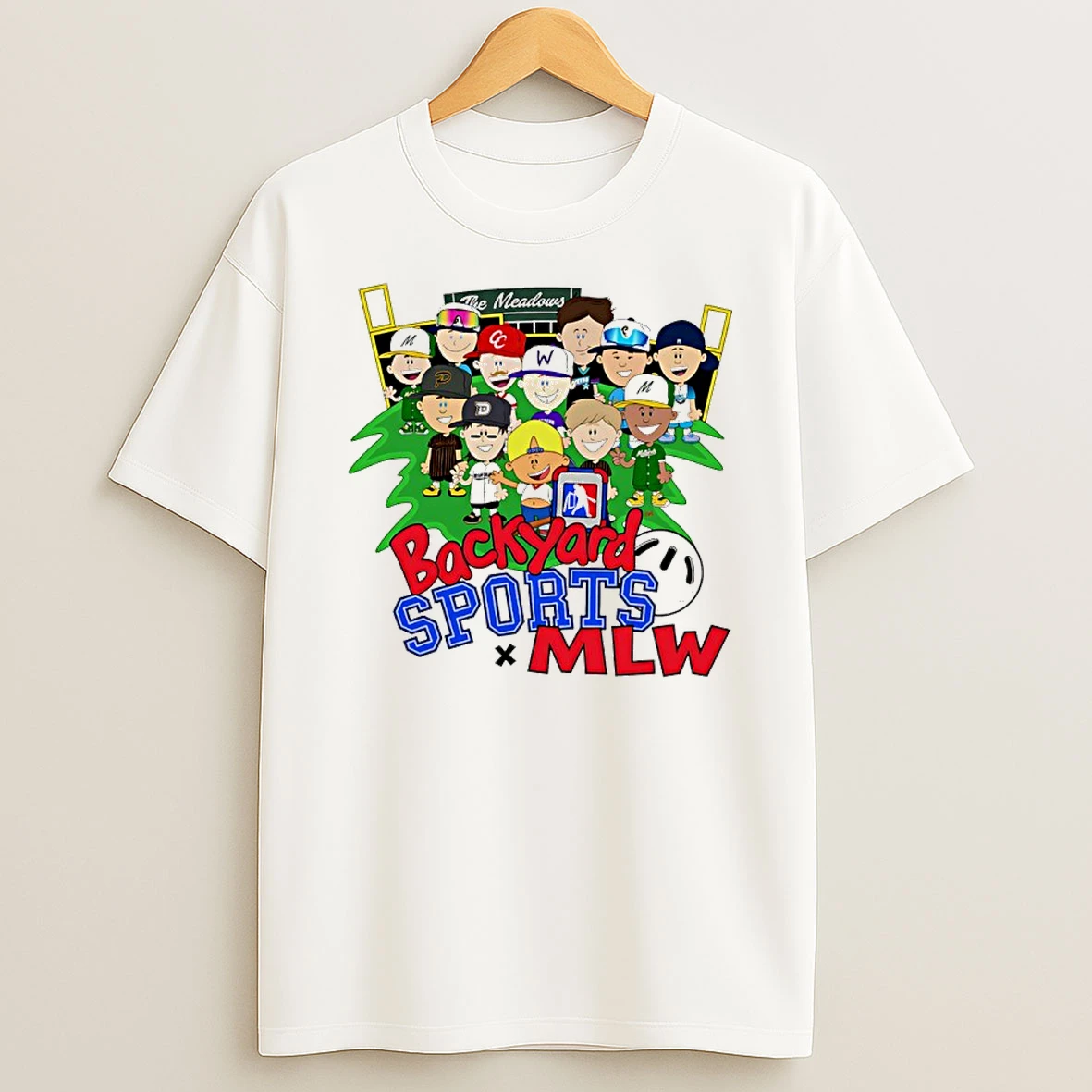 Backyard Sports X Mlw T Shirt