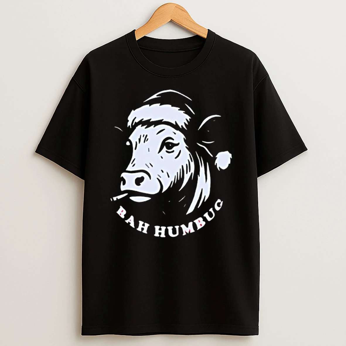Bah Humbug Ron Christmas Graphic T Shirt
