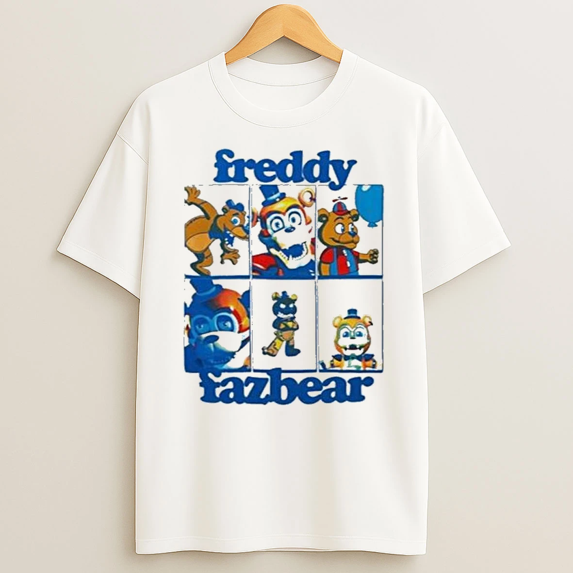 Balloon Freddy Horror Game T Shirt
