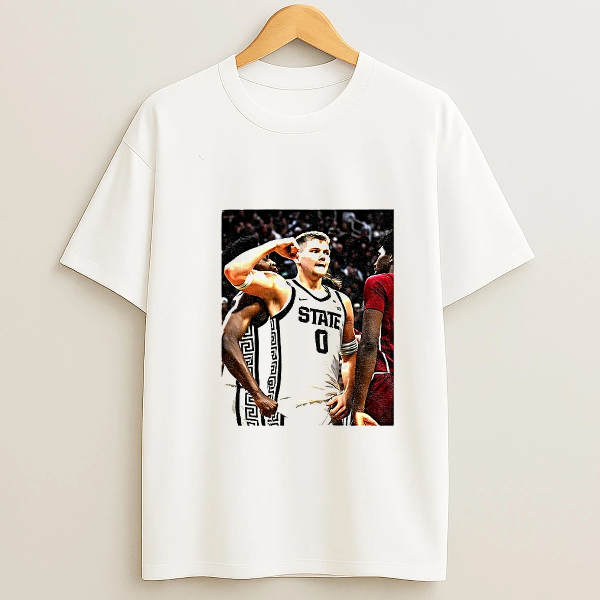 Barry Jaxon Kohler Michigan State Spartans Basketball Vintage T Shirt