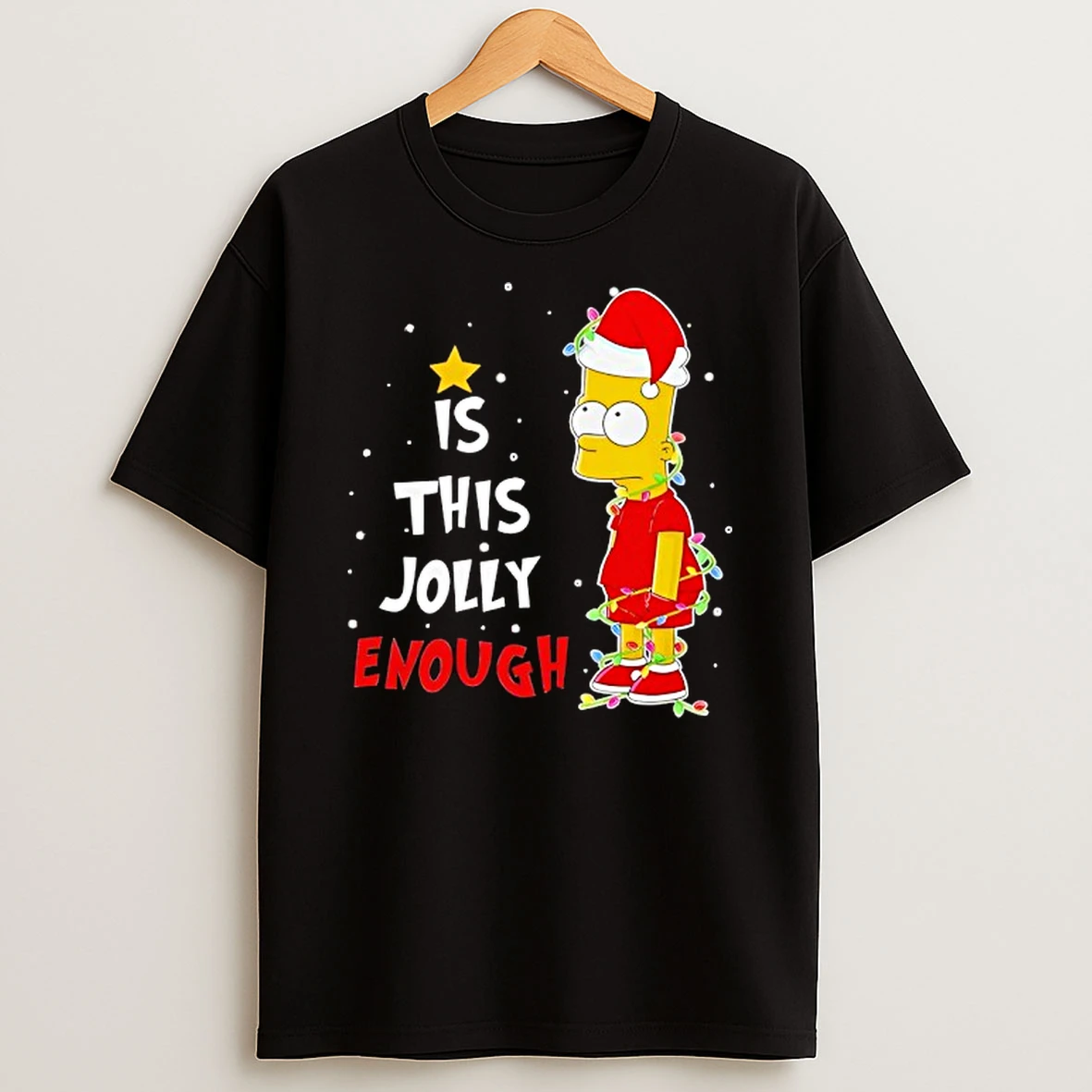 Bart Simpson Christmas This Jolly T Shirt