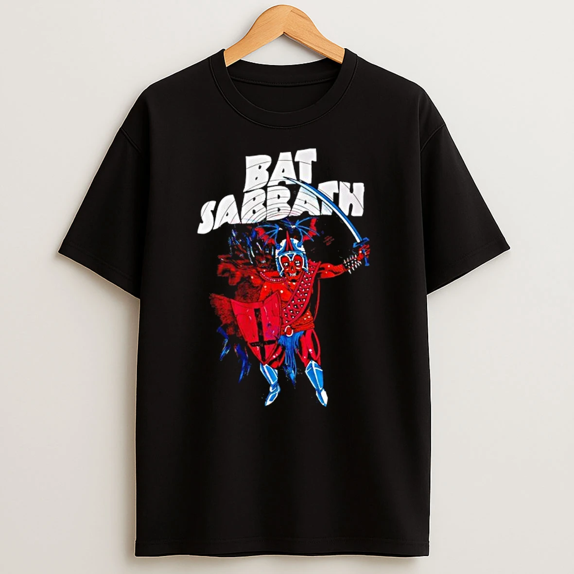 Bat Sabbath Warrior T Shirt