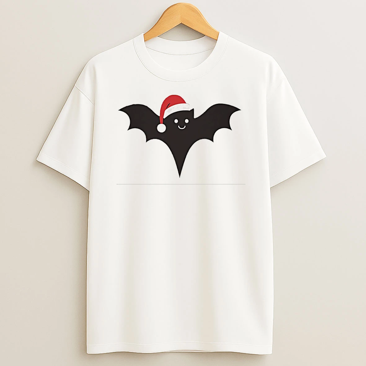 Batty For Christmas Circle T Shirt