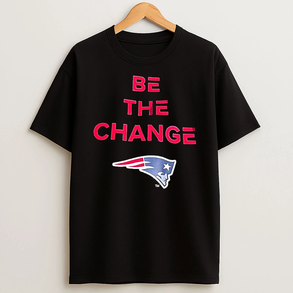 Be The Change New England Patriots T Shirt