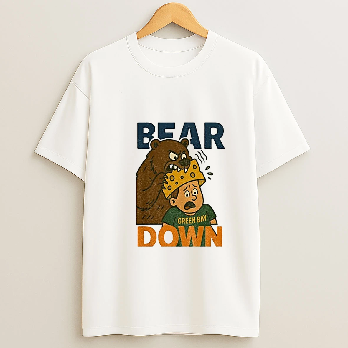 Bear Down Packers Rivalry T Shirt