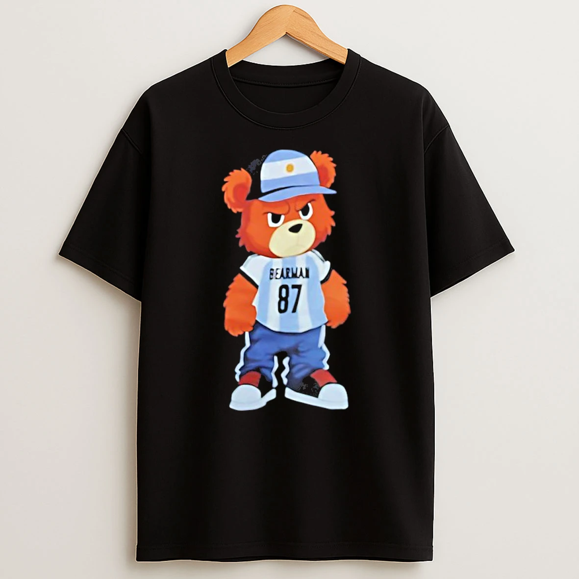 Bear Oliver Bearman 87 Argentina Football T Shirt