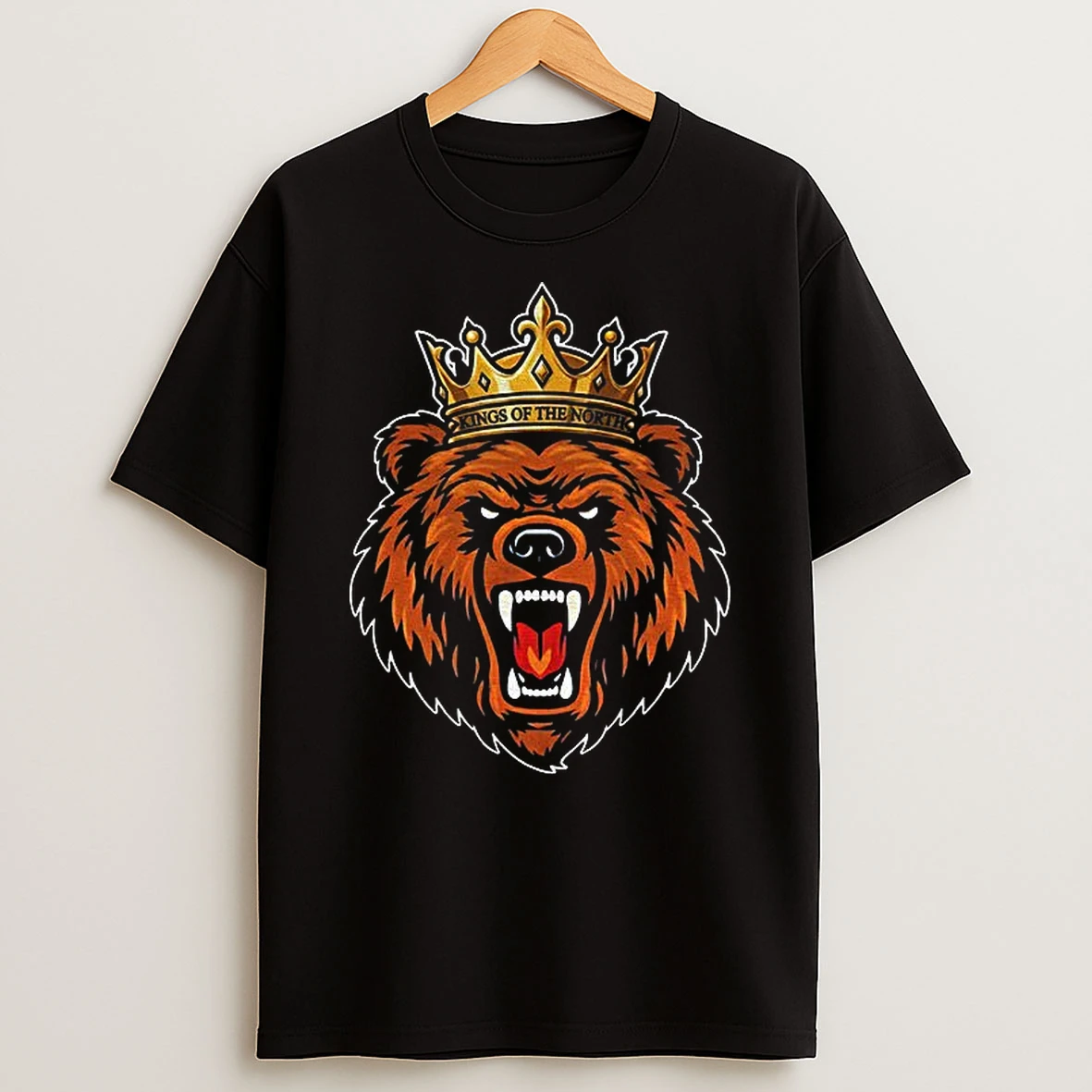 Bears Wear The Crown Chicago Bears Football Nfl 2025 King Of The North T Shirt