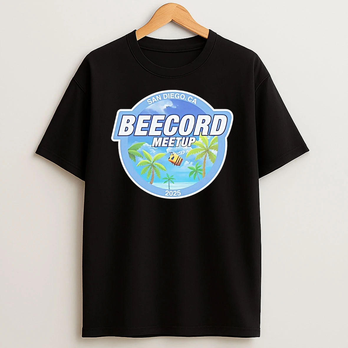 Beecord Meetup San Diego Ca 2025 Logo T Shirt