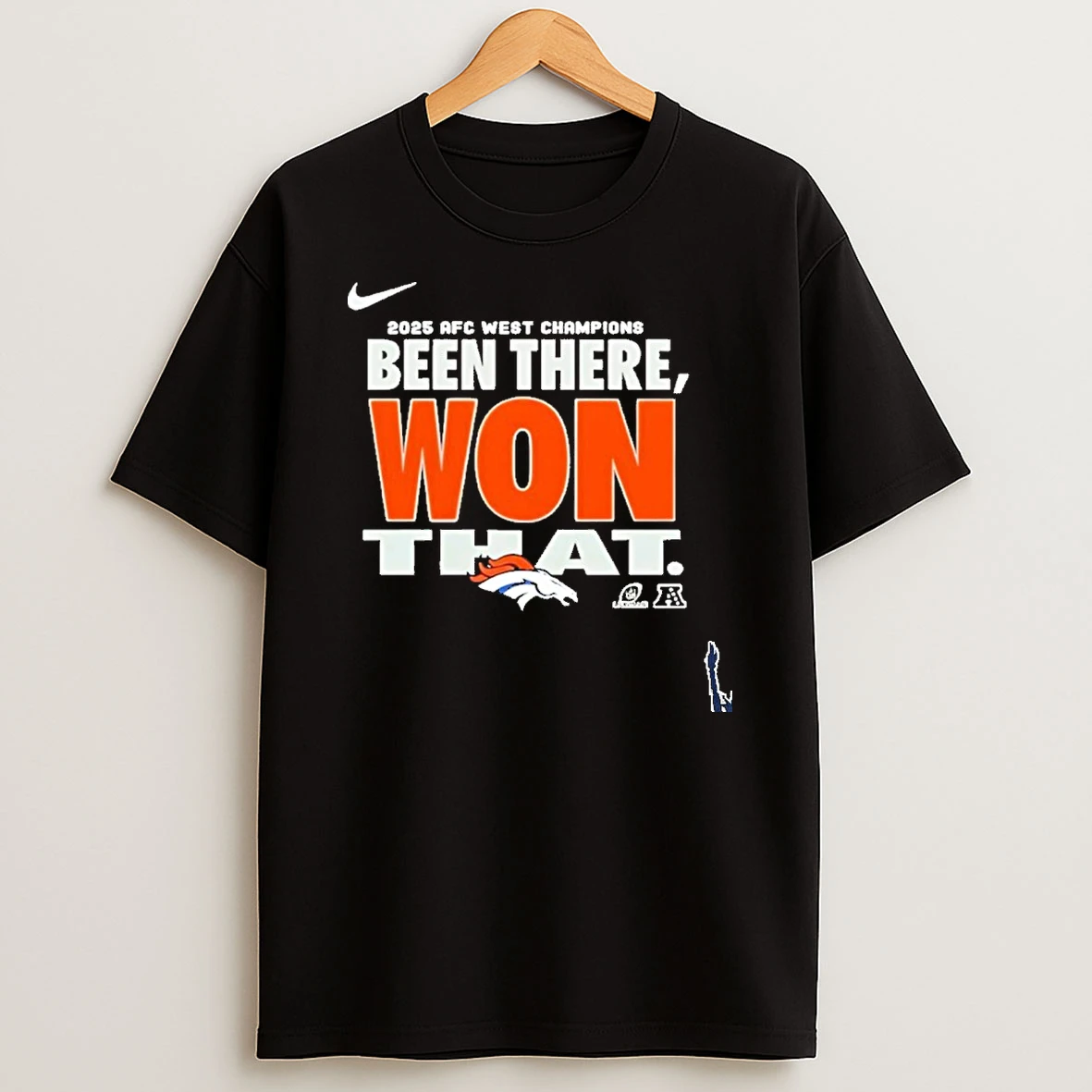 Been There Won That Denver Broncos Division Champions T Shirt
