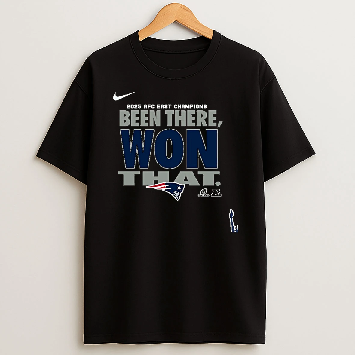 Been There Won That New England Patriots Afc East Division Champions T Shirt