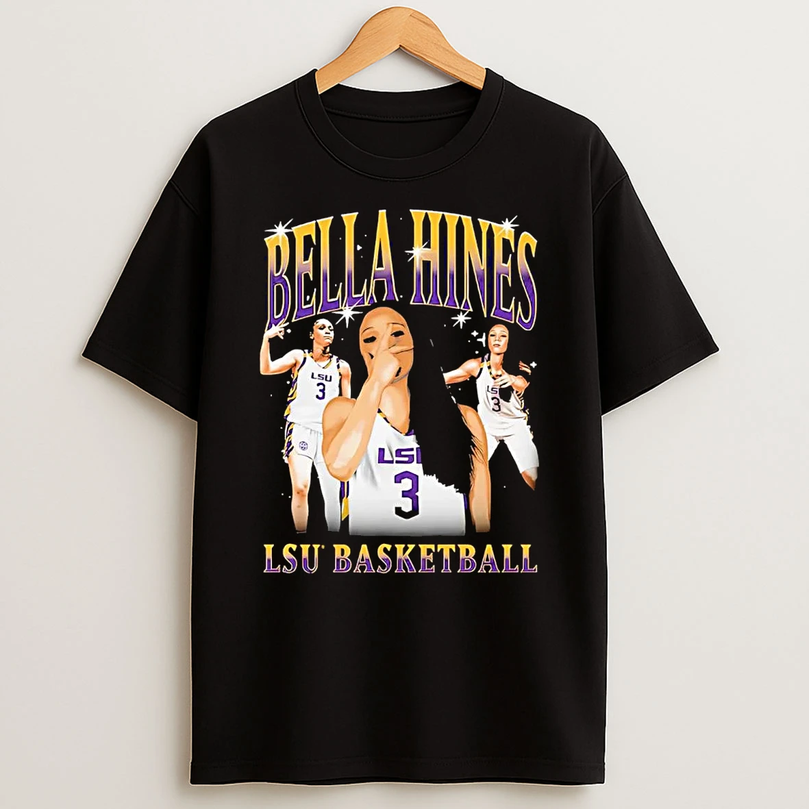 Bella Hines Picture Collage Lsu Tigers T Shirt