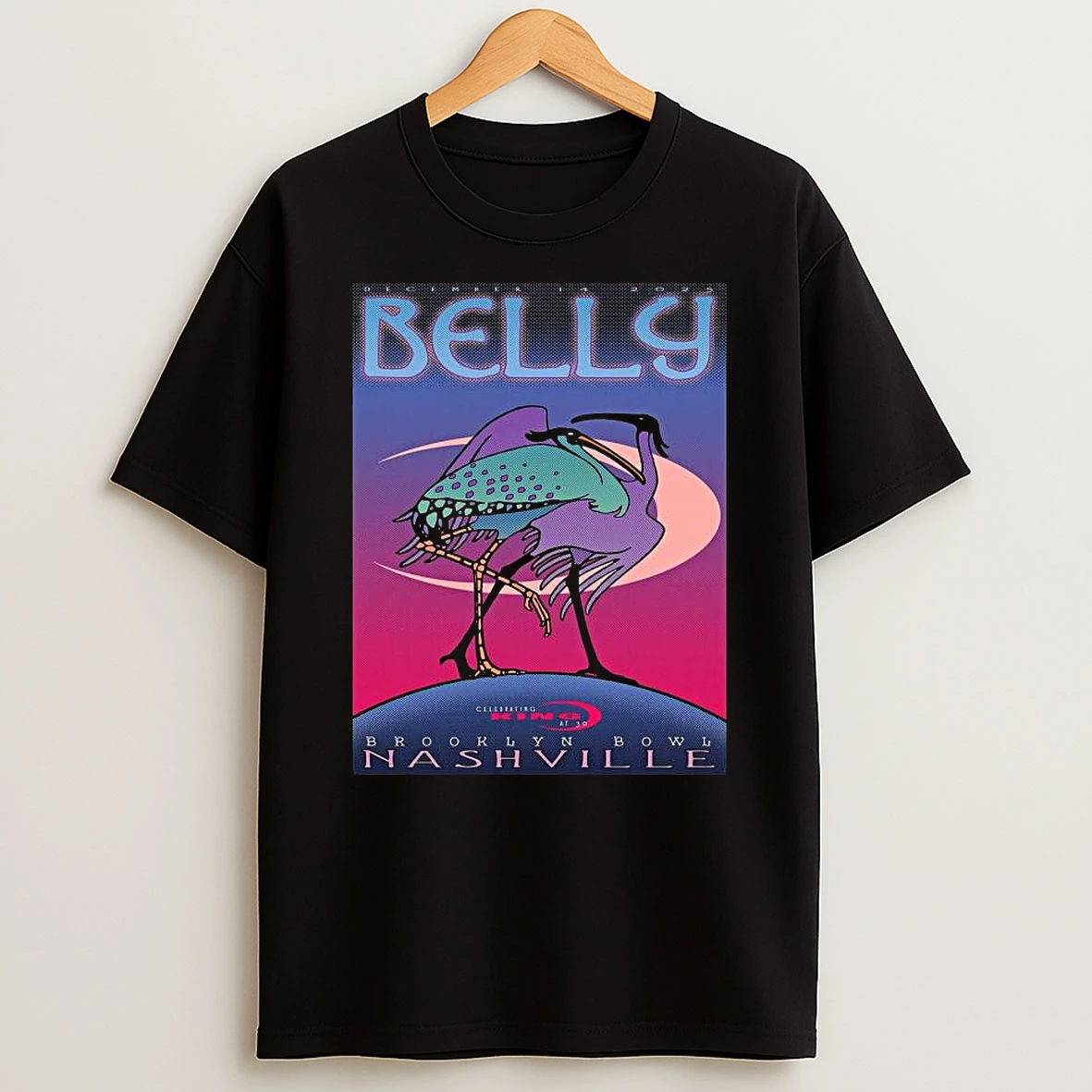Belly The Band Nashville Tn December 14 2025 Tour T Shirt