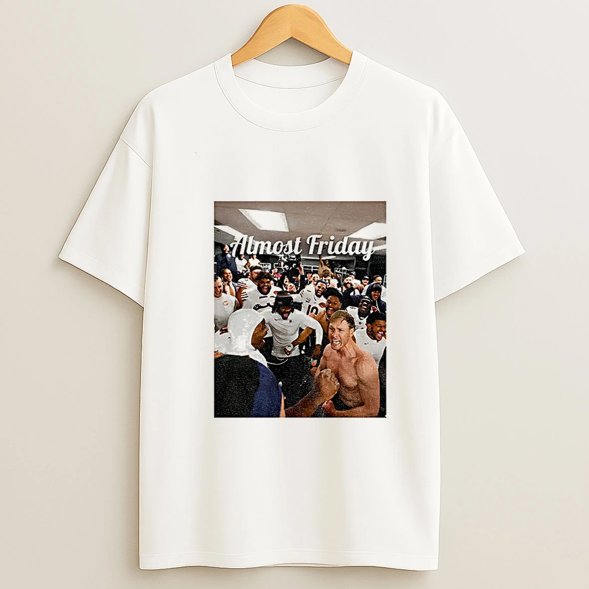 Ben Johnson Chicago Bears Football Nfl Almost Friday T Shirt