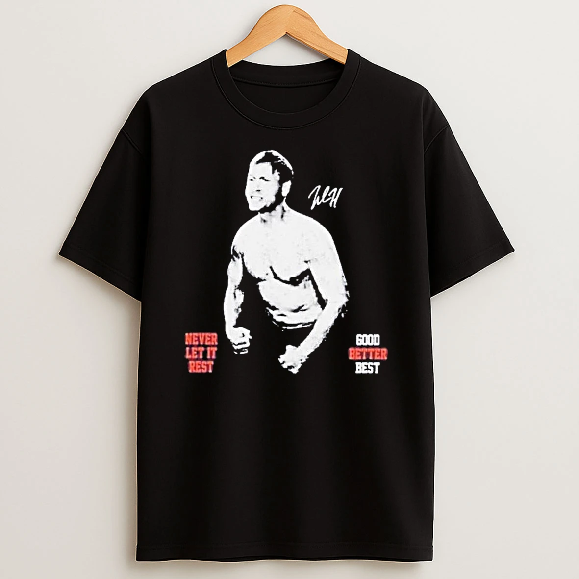 Ben Johnson Good Better Best Chicago Never Let It Rest T Shirt
