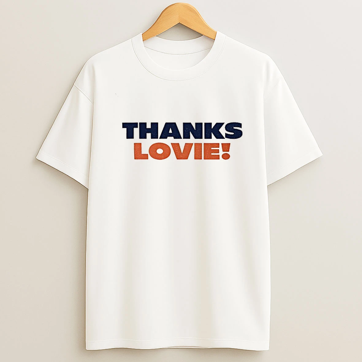 Ben Johnson Thanks Lovie Chicago Bears T Shirt