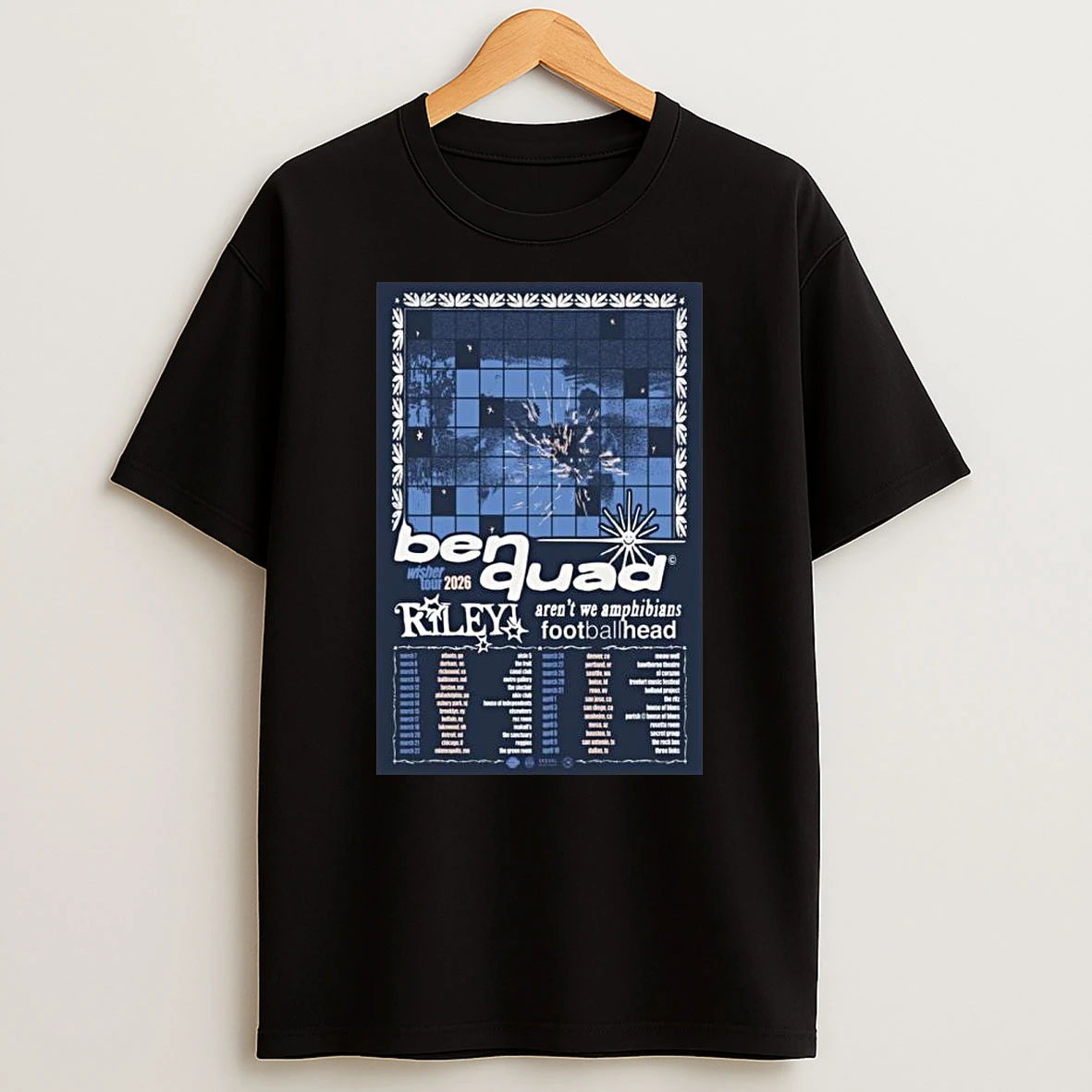 Ben Quad Wisher Tour Event 2026 T Shirt