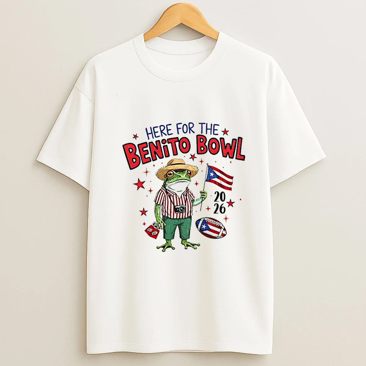 Benito Bowl Puerto Rico Football Bad Bunny T Shirt