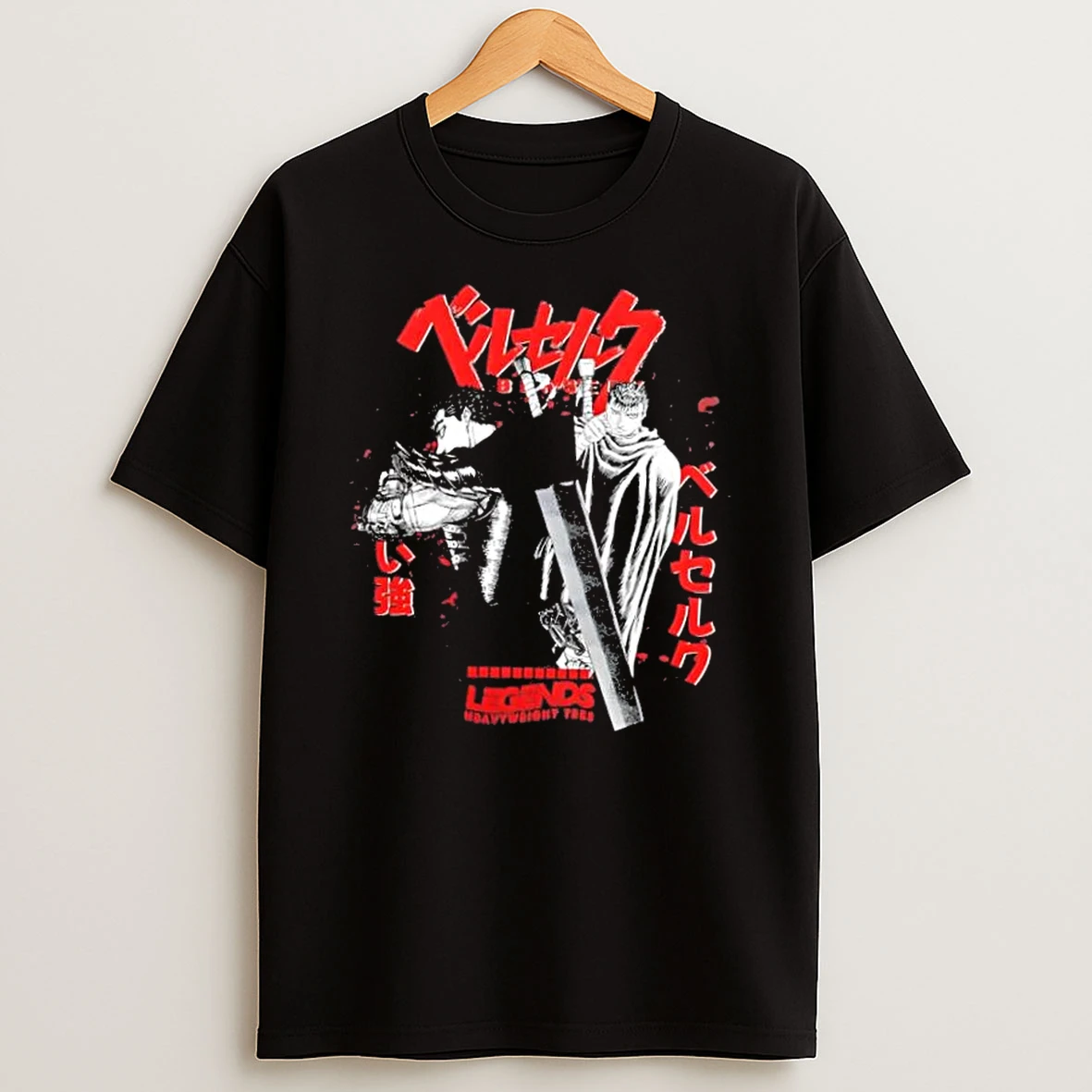 Berserk Guts Anime Graphic T Shirt