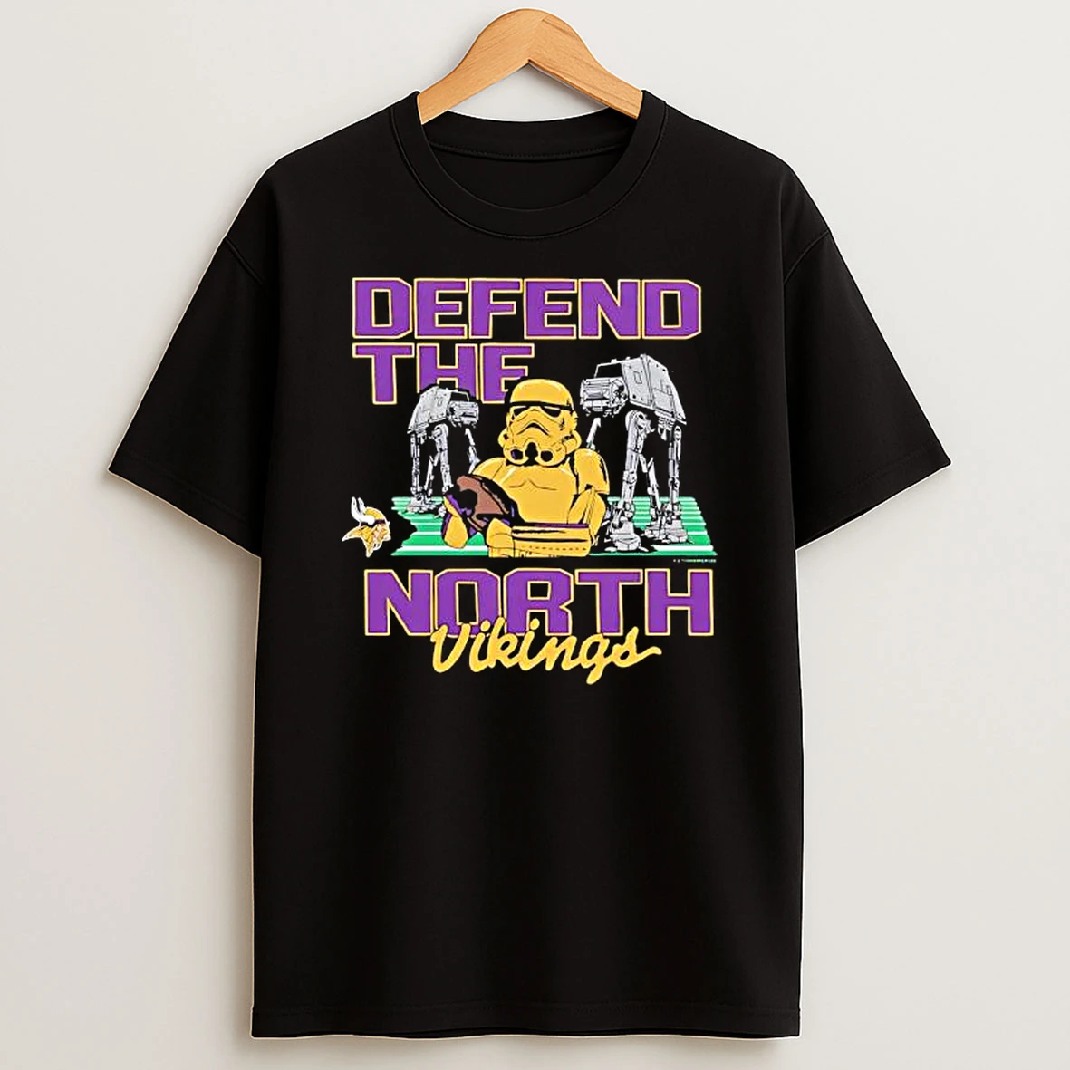 Best Star Wars Defend The North Minnesota Vikings Nfl T Shirt