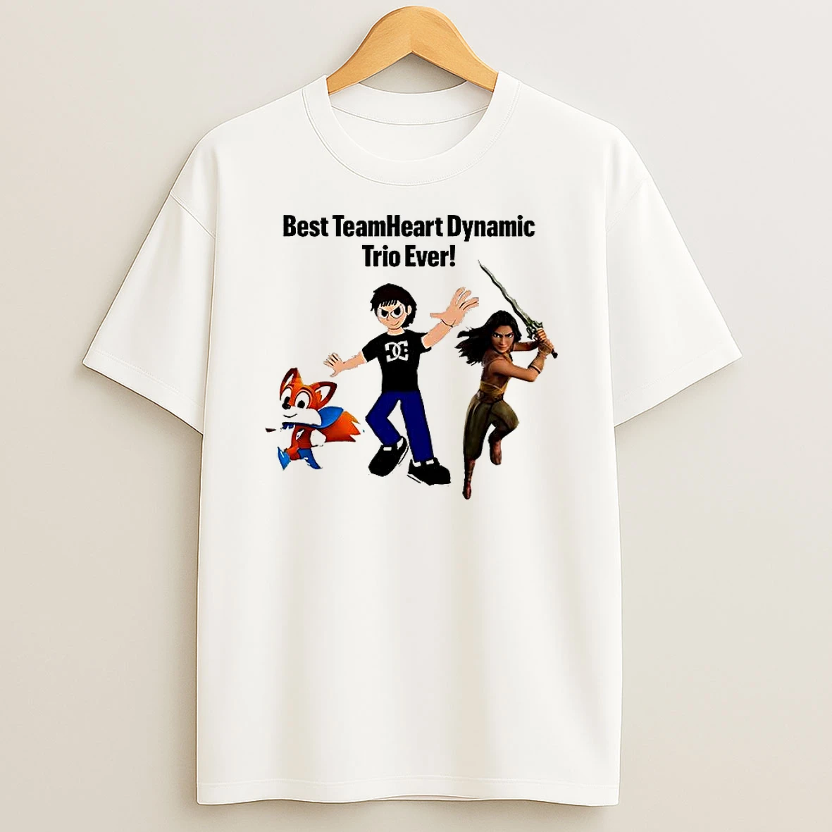 Best Team Heart Dynamic Trio Ever T Shirt