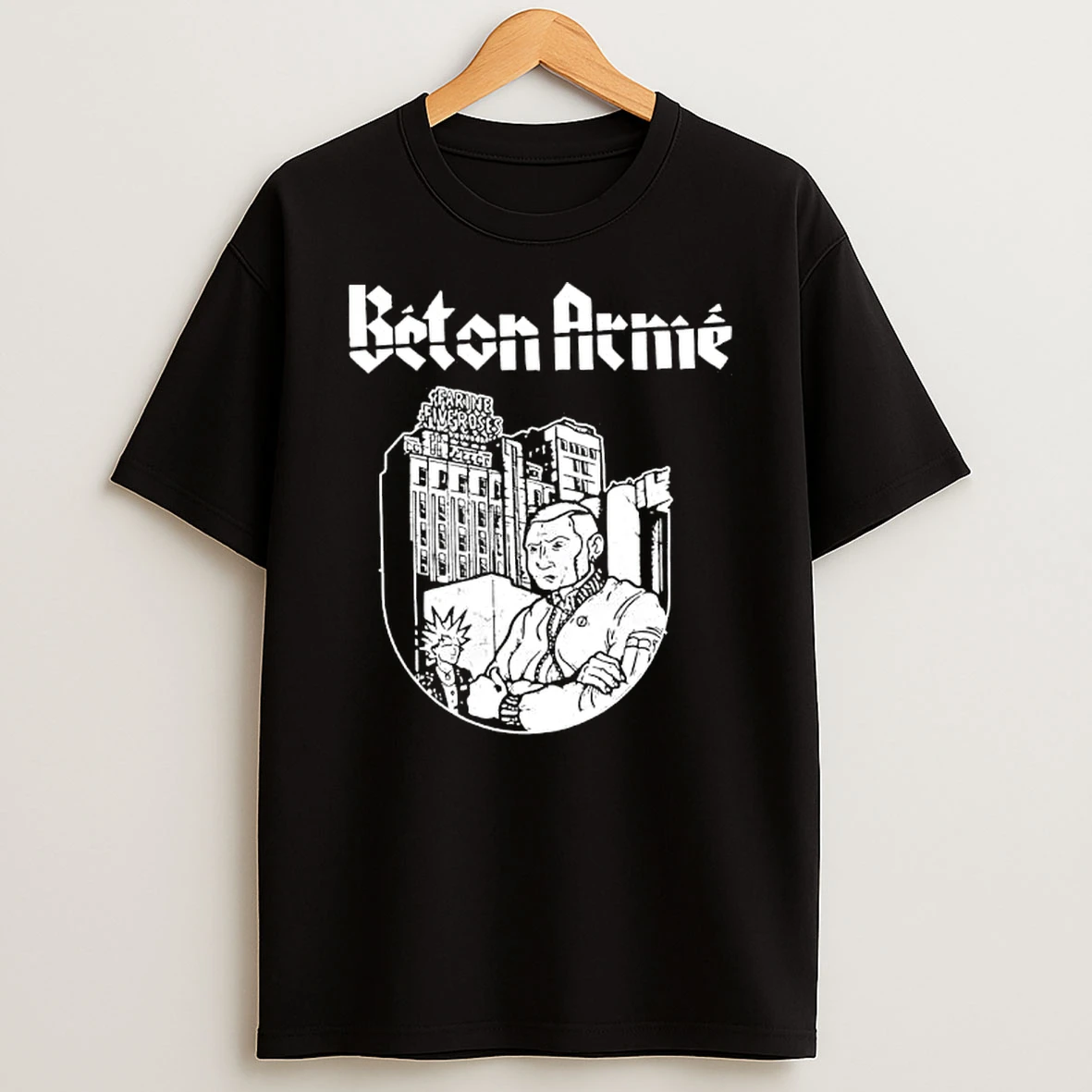 Beton Arme Classic Black T Shirt