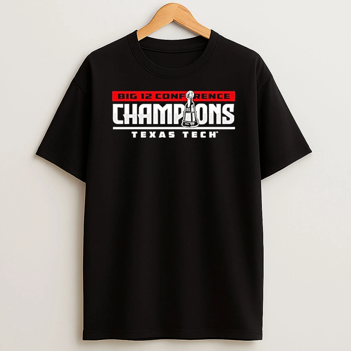 Big 12 Conference Champions Texas Tech Red Raiders Winner 2025 T Shirt