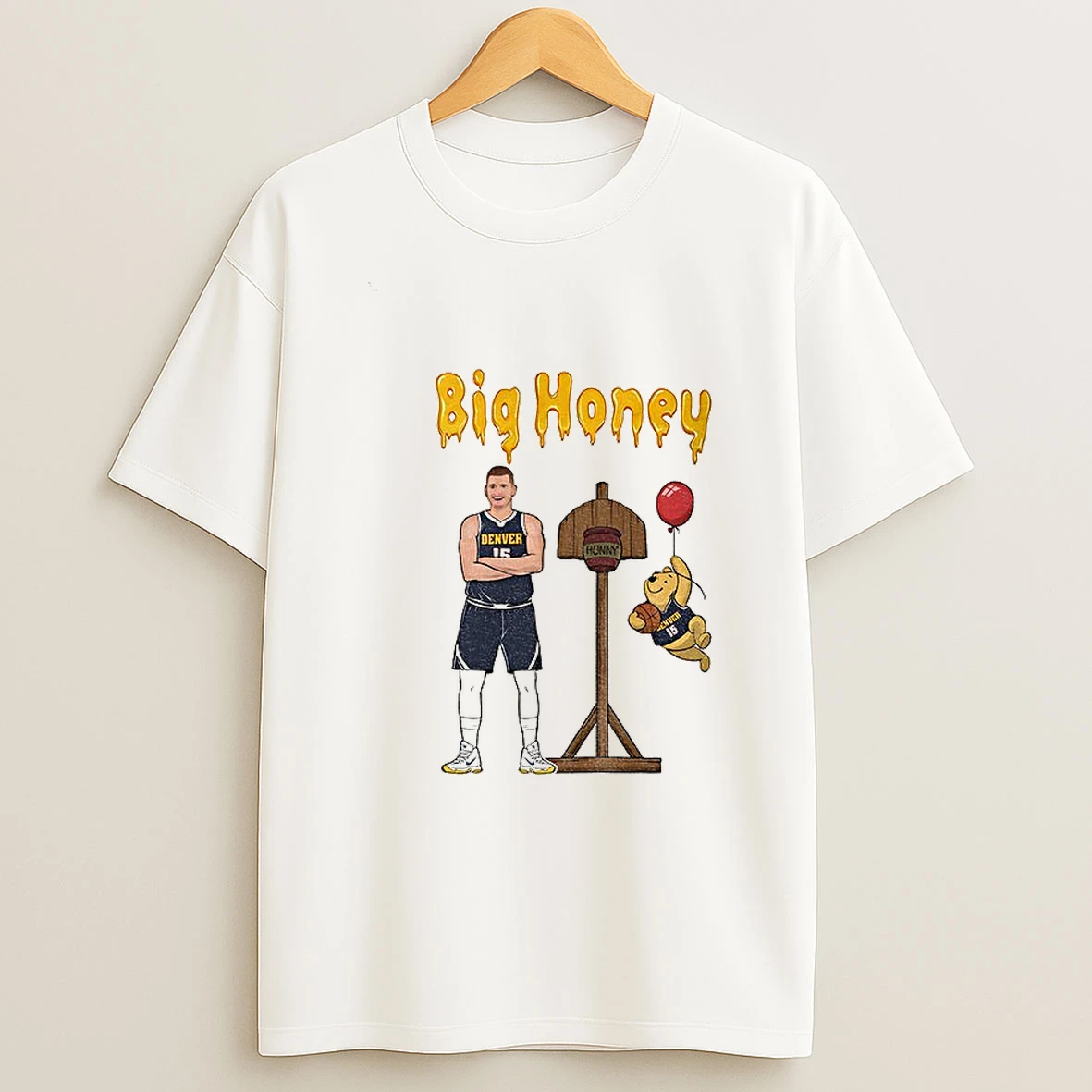Big Honey Nikola Jokic Denver Nuggets Nba T Shirt