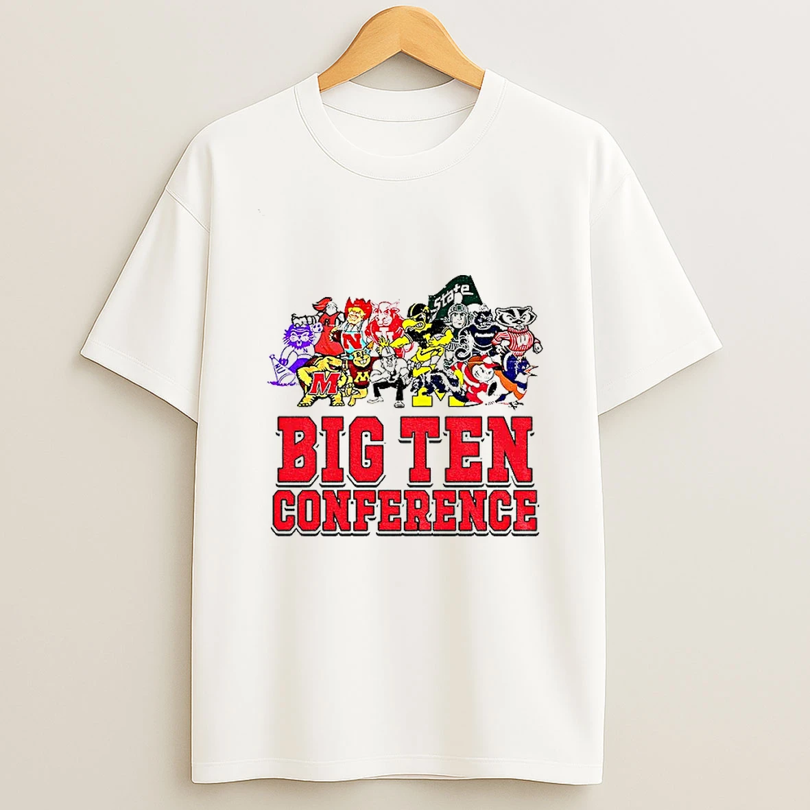 Big Ten Conference College Sports Game Day Football T Shirt